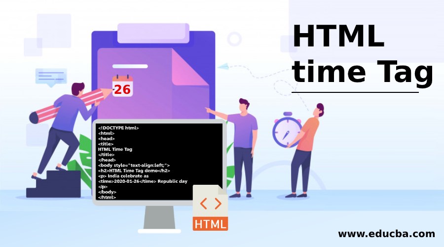 HTML time Tag