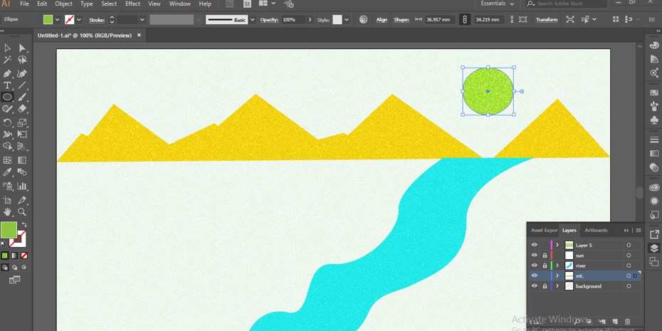 How to Add Texture in Illustrator -22