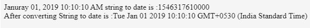 JavaScript Date parse 3