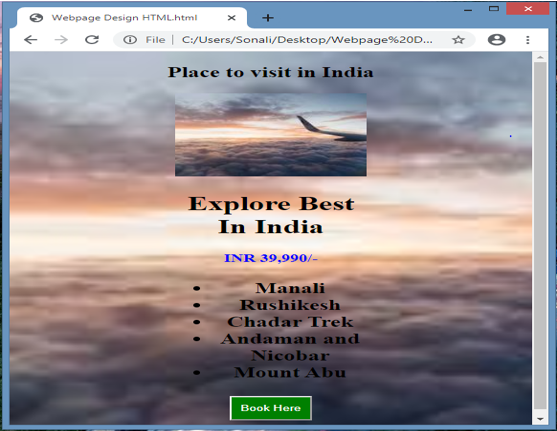 Linking Pages in HTML output 1.3