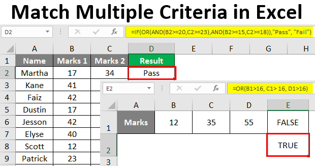 Index Match Multiple Worksheets Multiple Criteria