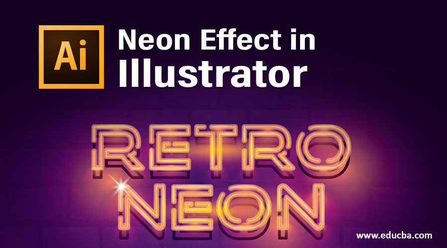 Neon Effect in Illustrator