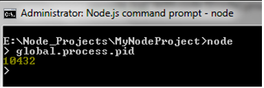 Node.js Process output 2