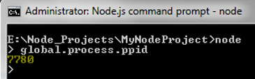 Node.js Process output 3