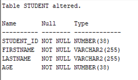 Oracle Constraints Example 1