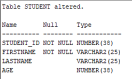 Oracle Constraints Example 2