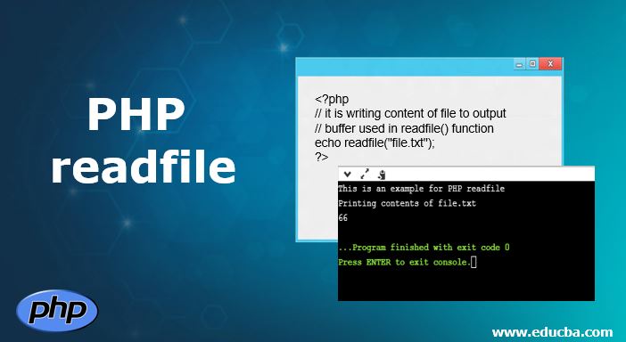 PHP readfile