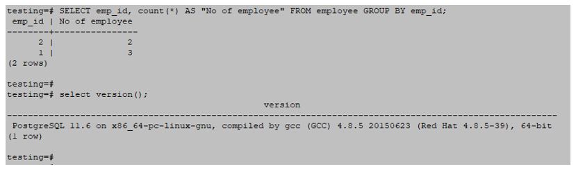 PostgreSQL GROUP BY op 7