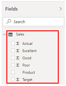 Power BI Bullet Chart Example 3