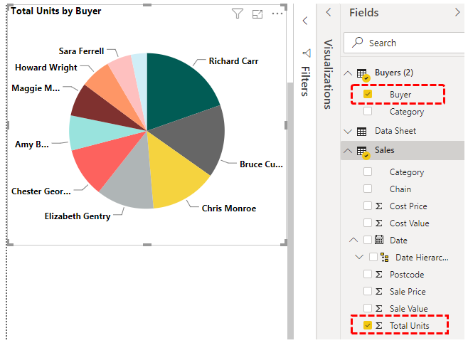 Example 4 (Pie Chart)