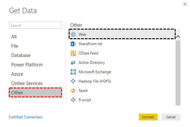 Power BI Connections Example 7