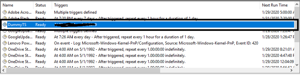 Powershell scheuled2