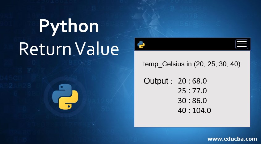 Python Return Value