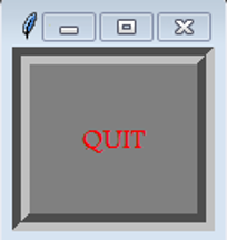 Python Tkinter Button - example1
