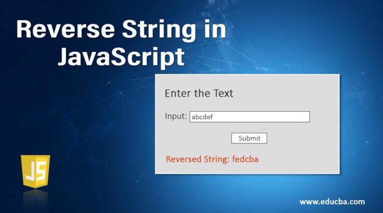 Reverse String in JavaScript | 4 Ways to Reverse a String in JavaScript