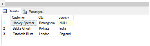 SQL Left Join output 2