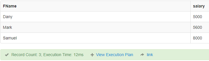 Greater than equal to (> =)