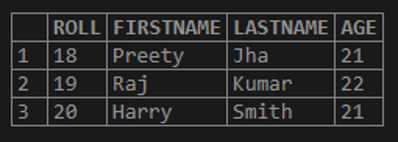 SQL String Operators-1.3