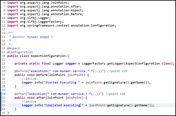 Spring AOP - Transaction Service 2