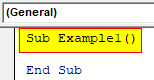 VBA LBound Example 1-2