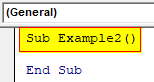 VBA LBound Example 2-1