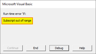 VBA LBound Example 2-6