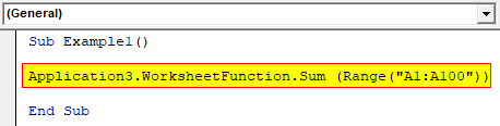 VBA Object Required Example 1-3