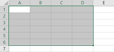 VBA Resize Example 4-6