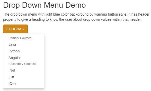 disable values example