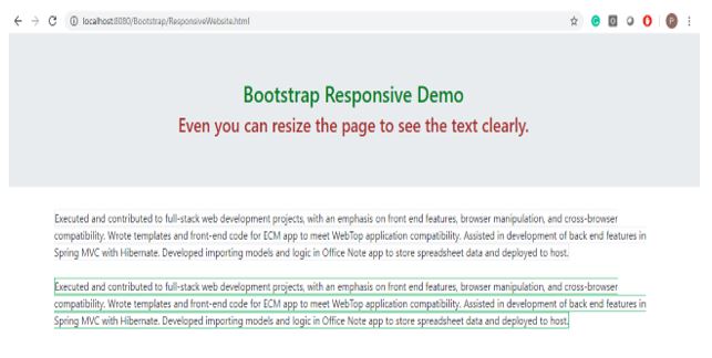 bootstrap responsive 1