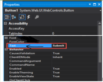 Change its text property