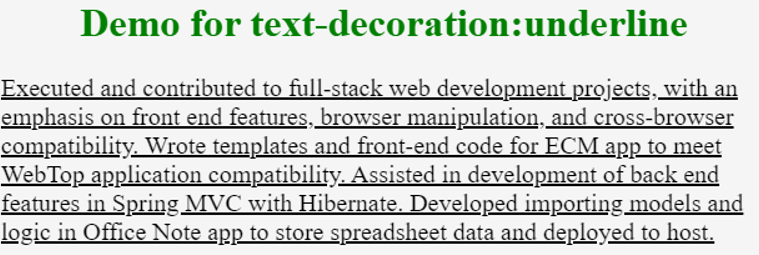html text decoration -example 2