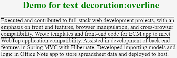 html text decoration -example 3