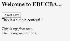 jQuery appendTo() 1-9