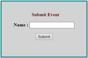 preventDefault() method