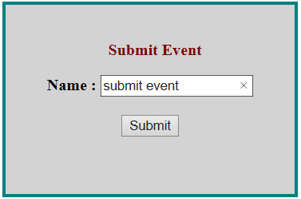 preventDefault() method