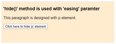 with easing parameters
