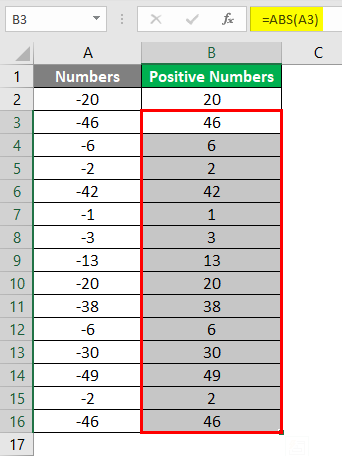 Negative numbers into Positive 4-5