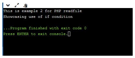 php readfile 2