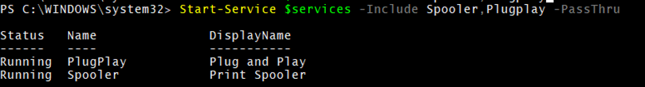 –Include parameter 1