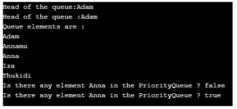 priorityQueue in Java 3