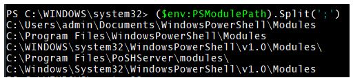 string in powershell 4