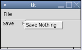 tkinter menu- example3.1