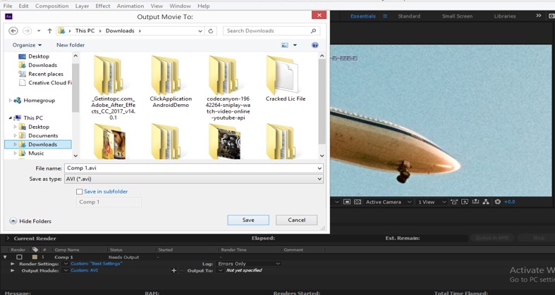 Output Location Output Location