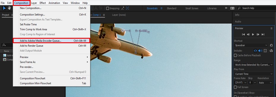 Adobe Media Encoder Adobe Media Encoder
