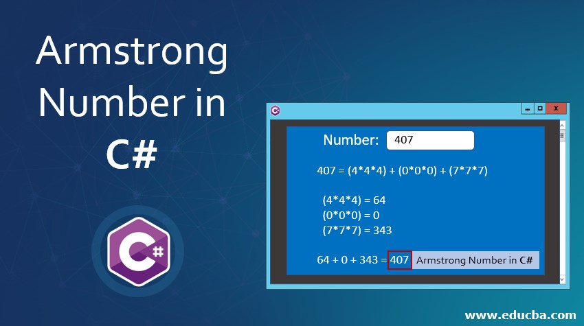 Armstrong Number in C#