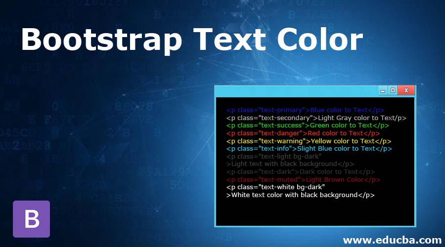Bootstrap Text Color