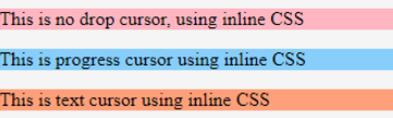CSS Cursor - 3