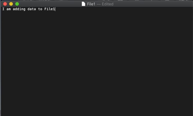 now we will add some text to it.