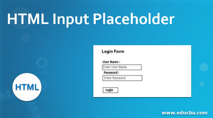 HTML Input Placeholder